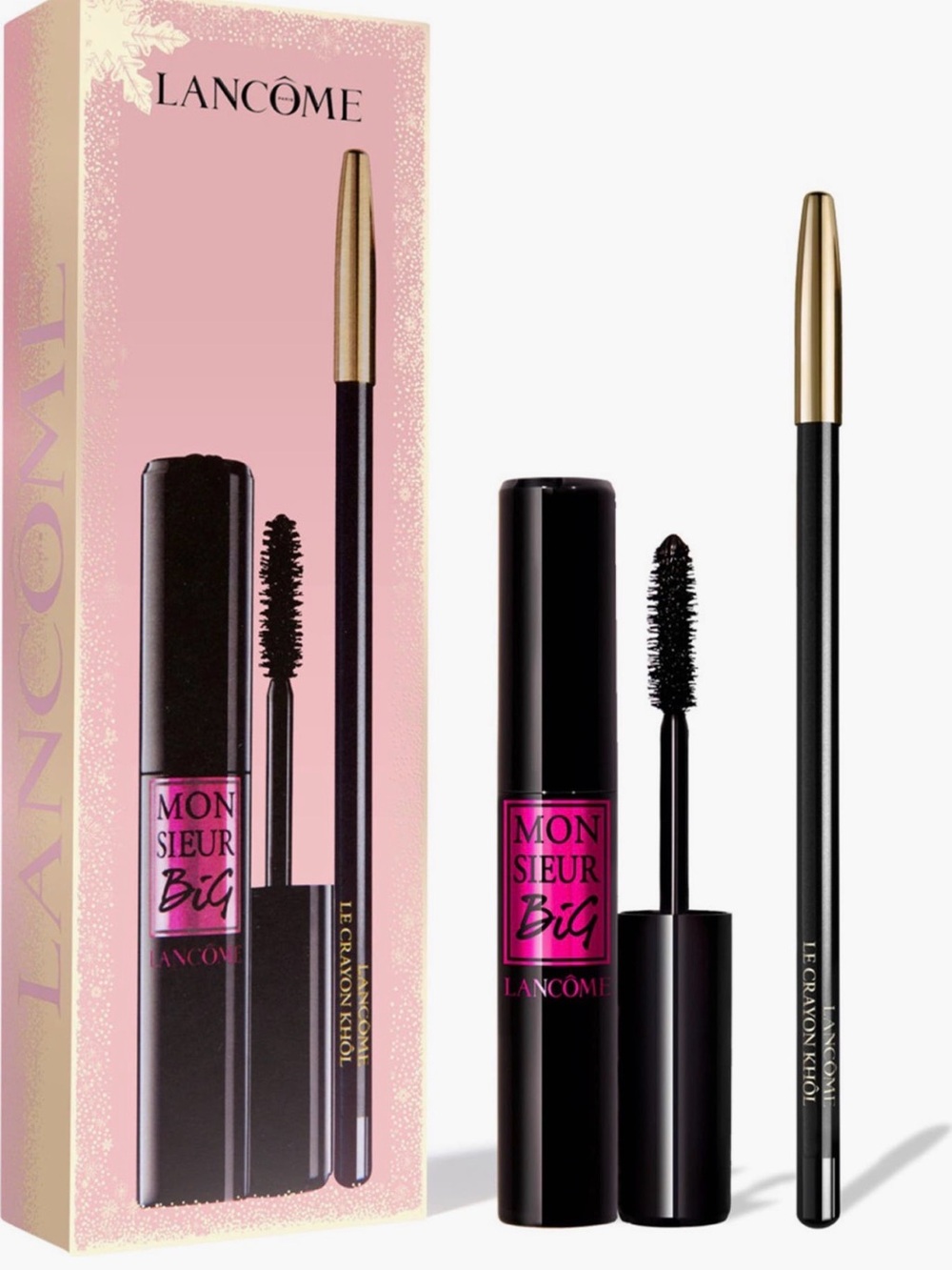 Lancôme Monsieur Big Mascara & Kohl Eyeliner Set - Black & Pink